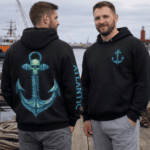 Skeletal Anchor Colormix Comfort Hoodie