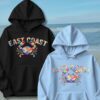 Beachy Crab Tie Dye Sweatshirt