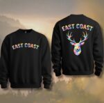 Coastal Buck Tie Dye Comfort Sweatshirt - Image 2