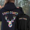 Coastal Buck Tie Dye Comfort Sweatshirt