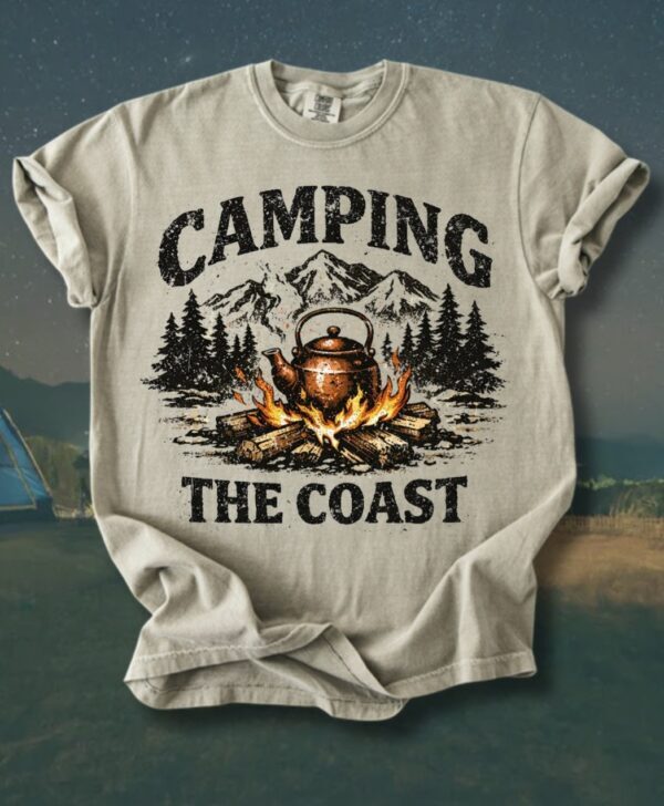 Camping The Coast Comfort Tee