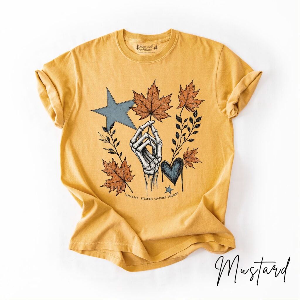 Bones N' Leaves Comfort Tee