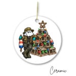 Coastal Mummers Set Of 3 Ceramic Ornaments - Image 4