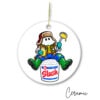 Mummer Slush Ceramic Ornament