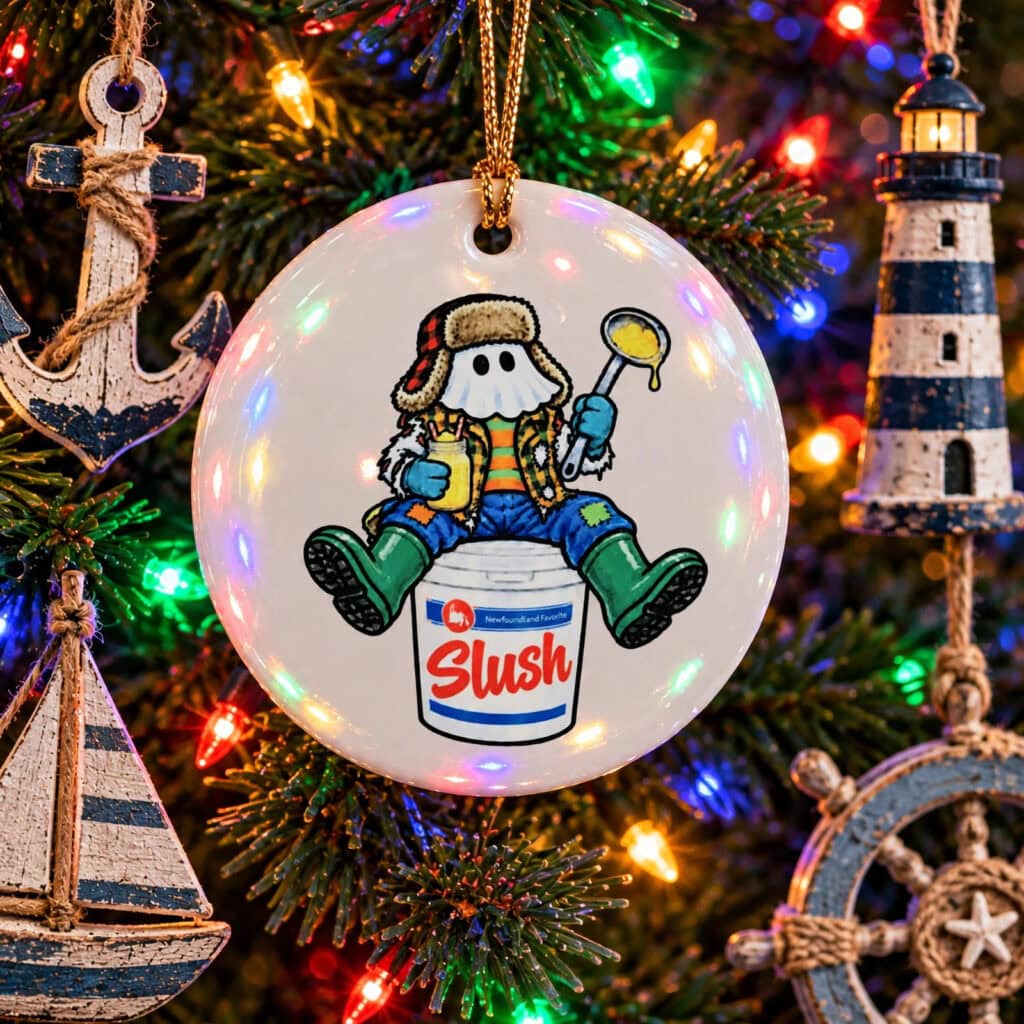Mummer Slush Ceramic Ornament