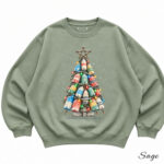 Buoy Christmas Tree Comfort Crewneck - Image 2