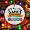 Bingo Christmas Ornament