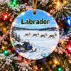 Labrador Landscape Ornament