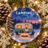 Camping Christmas Ornament