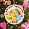 Squishy Dumpling Ornament