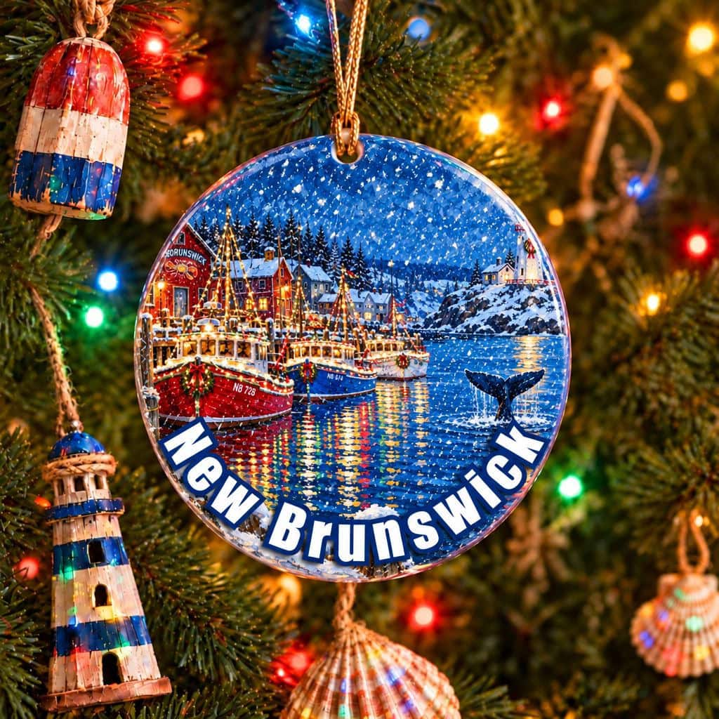 2026/10/1000167814.jpg New Brunswick Harbour Ornament - Image 1