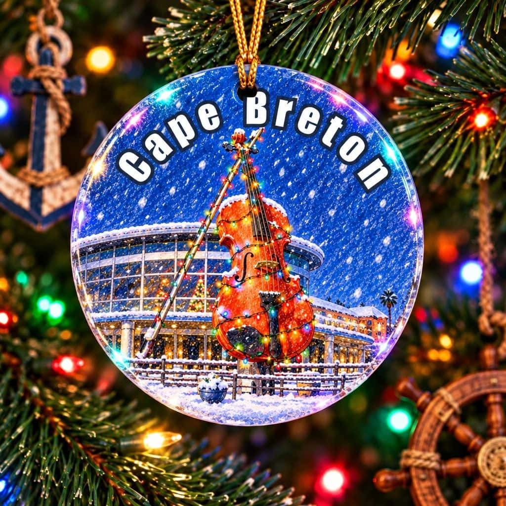 2026/10/1000167864.jpg Cape Breton Giant Fiddle Christmas Ornament - Image 1